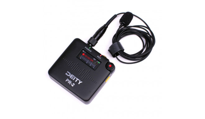 Deity PR-2 stereo taskusalvesti koos lipsumikrofoniga