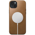 Nomad Modern Leather Case iPhone 15 Plus English Tan