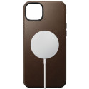 Nomad Modern Leather Case iPhone 14 Plus Rustic Brown - Kaasaegne Nahast Korpus iPhone 14 Plus, Rust