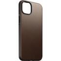 Nomad Modern Leather Case iPhone 14 Plus Rustic Brown - Kaasaegne Nahast Korpus iPhone 14 Plus, Rust