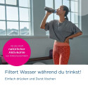 Brita Fill & Go Active tumesinine koos 2 MicroDisc filtriga