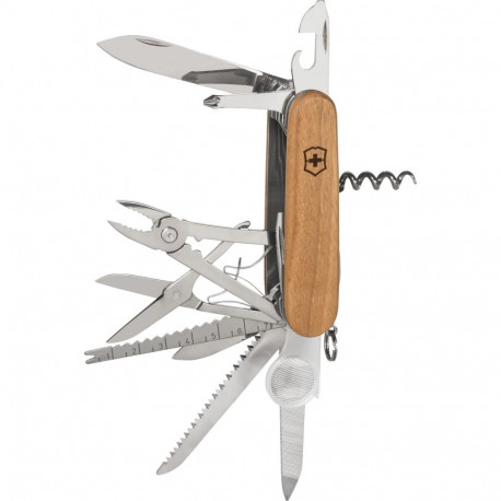 Victorinox taskunuga Swiss Champ puidust