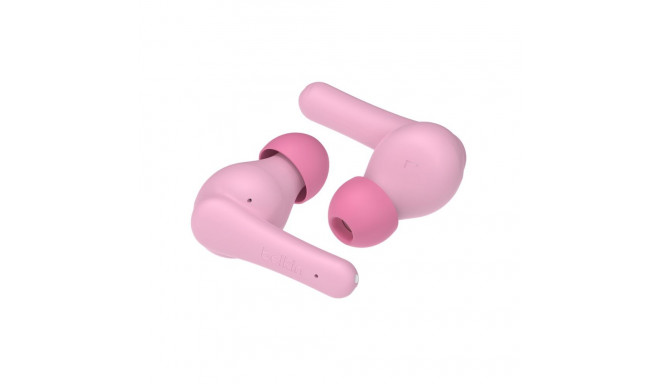 Belkin Soundform Nano2 juhtmevabad laste kõrvasisesed roosad AUC011btPK