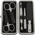 Zwilling Maniküre Pediküre Set 5tlg. mit Nagelschere, Leder