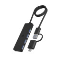 Raidsonic IB-HUB1424-C3 4-Port USB Type-A Hub