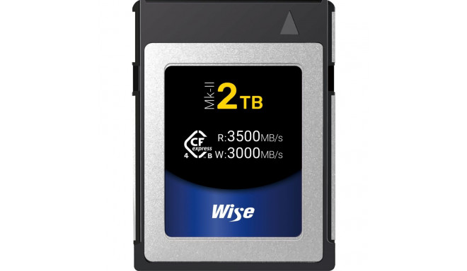 Wise CFexpress 4.0 Type B  Mk-II 2TB              WI-CFX4-B2048M2