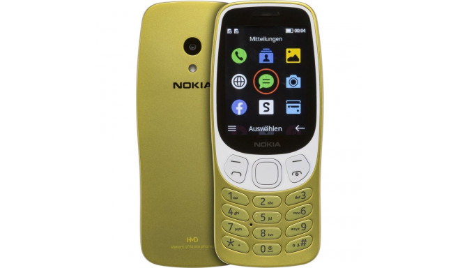 Nokia 3210 4G y2k gold