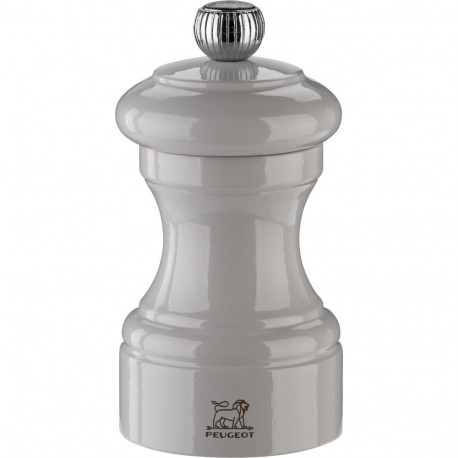 Peugeot Bistro salt mill 10 cm pearl grey painted wood