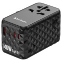 Verbatim GaN III Universaalne Reisiadapter 140W Maailm-maailm UTA-10 32125 Verbatim GaN III Universaalne Reisiadapter 140W Maailm-maailm UTA-10 32125
