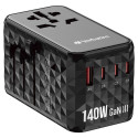 Verbatim GaN III Universaalne Reisiadapter 140W Maailm-maailm UTA-10 32125 Verbatim GaN III Universaalne Reisiadapter 140W Maailm-maailm UTA-10 32125