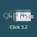 Philips USB 3.2             32GB Click Series Gen 1 USB-C