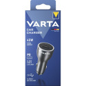 Varta Car Charger 45 Watt Output 1xUSB A / 1xUSB-C PD 57933101111