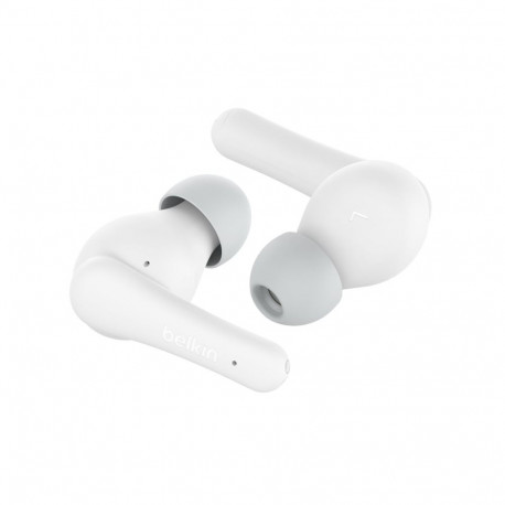 Belkin Soundform Nano2 juhtmevabad laste kõrvasisesed valged AUC011btWH