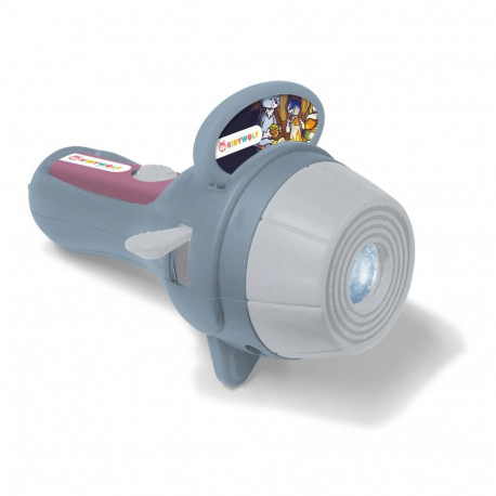 Kidywolf projektor-taskulamp hall koos 3 pildikettaga