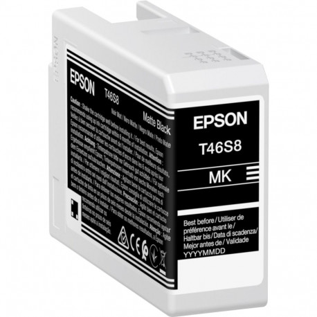 Epson tindikassett matt must T 46S80N 25 ml Ultrachr. Pro 10