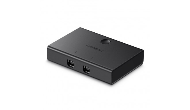 UGREEN USB 2.0 jagamislüliti 2x1 must