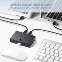 UGREEN USB 2.0 Sharing Switch 2x1 Black