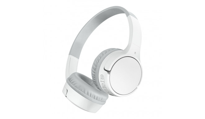 Belkin Soundform Mini-On-Ear laste jaoks BT USB-C valge AUD002btWTV3