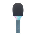 Kidywolf Microphone Bluetooth with Light blue
