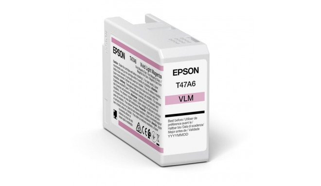 Epson tindikassett, hele magenta T 47A60N 50ml Ultrachrome Pro 10