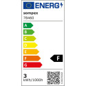 Sompex FLORA black Battery-operated Outdoor Light