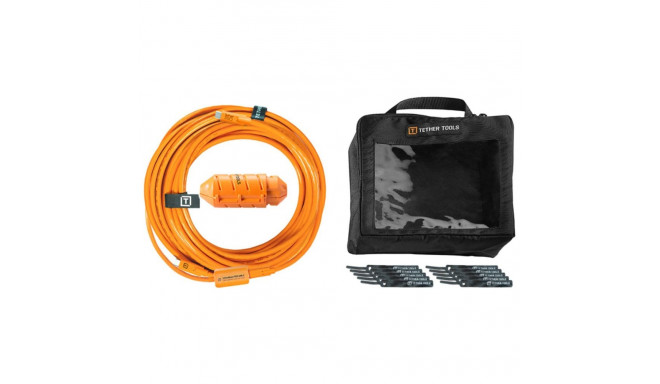 Tether Tools USB-C to C-Cable- system 9,40m orange