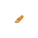 Tether Tools USB-C kuni 2.0 Micro-B 5-pin 4,60 m oranž