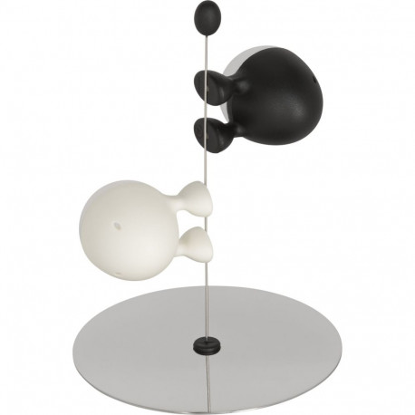 Alessi Lilliput soola- ja pipratooside komplekt ASG02 BW