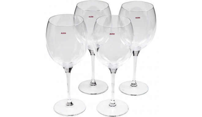 Alessi Mami-XL 4-osaline valge veini klaaside komplekt SG119/1S4