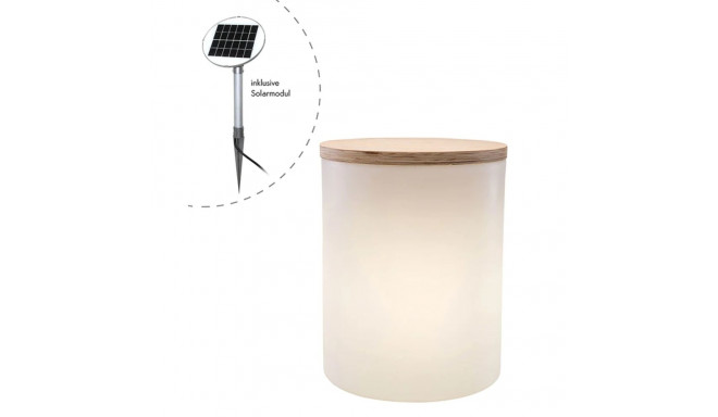 8 seasons Shining Drum päikesepatareiga lamp