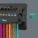 Wera 950/9 Hex-Plus Multicolour 3 angle wrench set