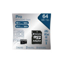 Verbatim microSDXC Pro 64GB Class 10 UHS-I koos adapteriga
