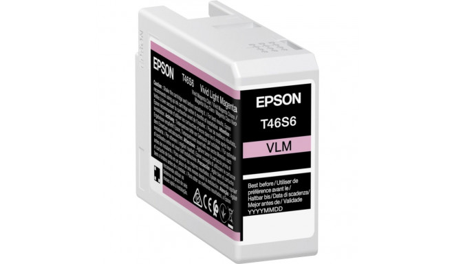 Epson Tintenpatr. viv hele magenta T 46S6N 25 ml Ultrachrome Pro 10