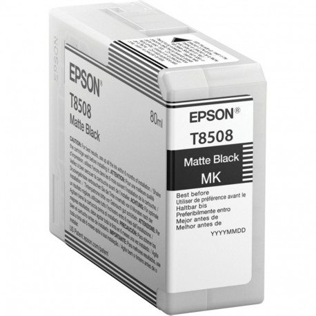 Epson ink cartridge matte black T 850 80 ml              T 8508N