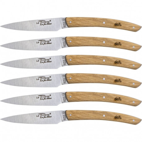 Laguiole Jean Dubost noakomplekt 6 tk, tammepuit