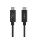 Belkin USB4 kaabel USB-C/USB-C 2m 240W, 20Gbit/s, sw. INZ004bt2MBK