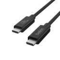 Belkin USB4 kaabel USB-C/USB-C 2m 240W, 20Gbit/s, sw. INZ004bt2MBK