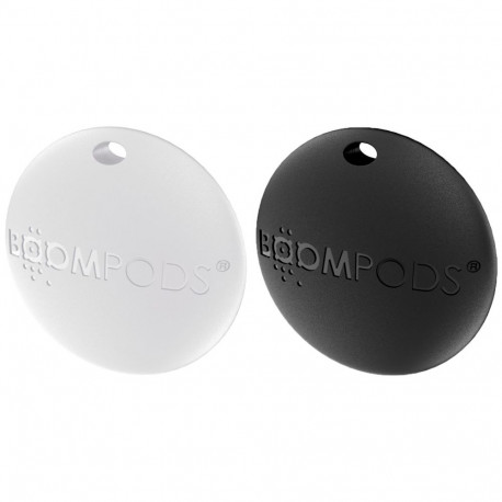 Boompods lokaliseerija Boomtag 2tk, must/valge