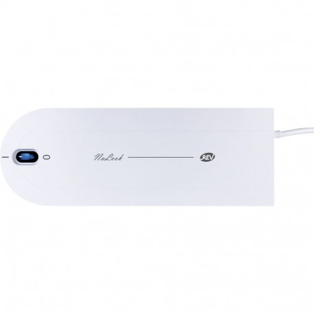 REV NoLook Socket Strip white 4=8 fold w.switch 1,4m 001540112