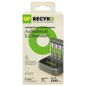 GP ReCyko B441 4-fold LCD-Model Docking St. + 4x AA NiMh 2100mAh