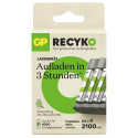 GP ReCyko B441 4-Port USB-Model Charger incl.4xAA NiMh 2100mAh