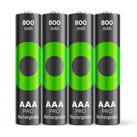 1x4 GP ReCyko Pro NiMH aku AAA/Micro 800mAh Pro
