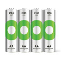1x4 GP ReCyko+ NiMH Rech.Battery AA 2100mAH, ready to use