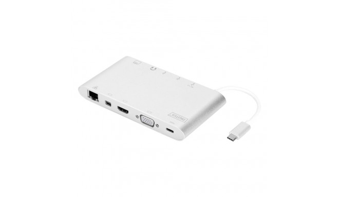 DIGITUS universaalne dokkimisjaam USB Type-C