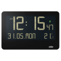 Braun BC 14 black Quartz Wall Clock digital