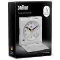 Braun BC 05 W  Quartz Foldable Alarm Clock White