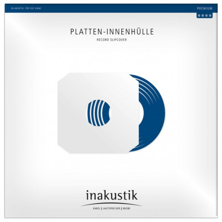 1x 25 in-akustik Premium LP ümbrised 12 antistaatiline