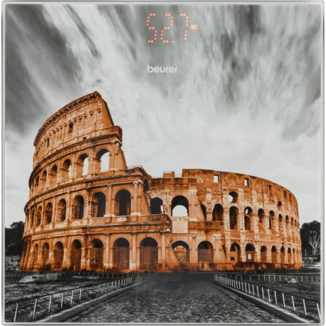 Beurer GS 215 Rome disain klaasist kaalud