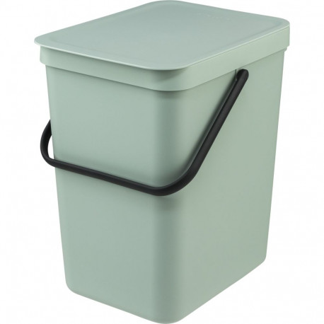 Brabantia Sort & Go Waste Bin Jade Green 25 L
