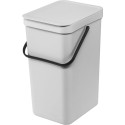 Brabantia Sort & Go prügisorteerimiskast helehall 16 L